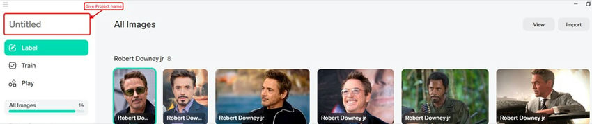 Give the project name 